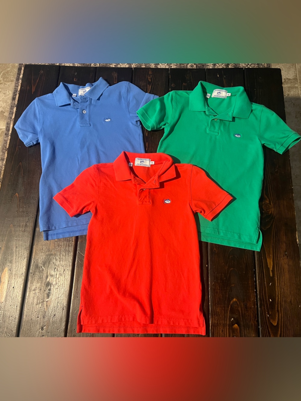 Southern Tide Kids Polo Shirts boys small
